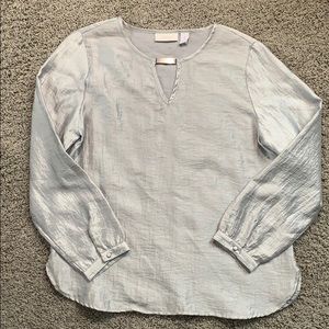 Chico’s Silver Top